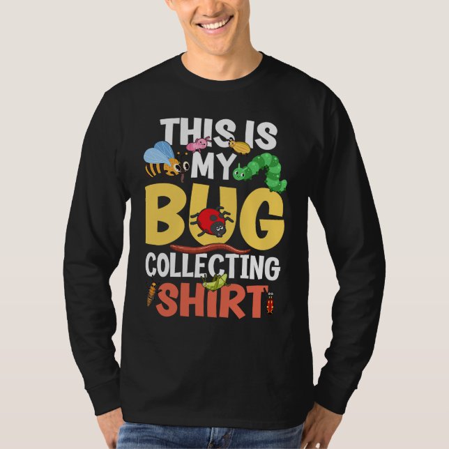 Camiseta Bug  Insect Science This is My Bug Collecting Outf (Anverso)