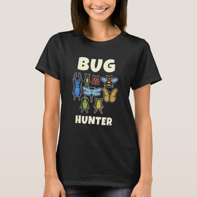 Camiseta Bug Ladybugs Dragonfly Bee Bug Beetle Wasp Anas Te (Anverso)