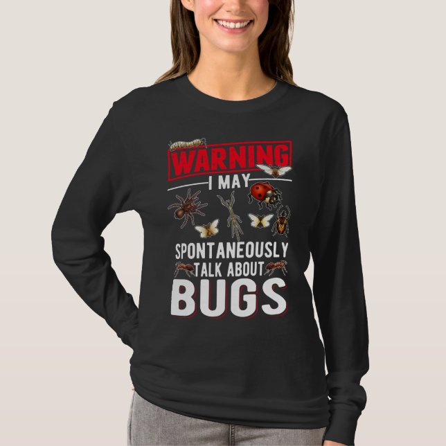 Camiseta Bug Lover Insecciona Ciencia Graciosa Entomóloga (Anverso)
