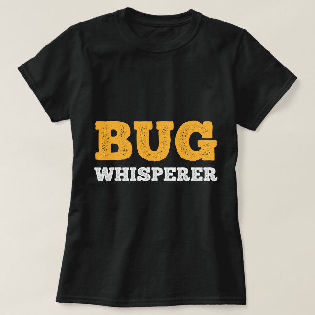 Camiseta BUG Whisperer IT Programador Coder Bug Computer Sc (Diseño del anverso)