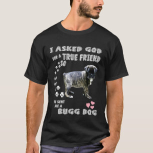 Camiseta Bugg Boston Terrier Pug Pugin Perro Mamá Papá Lind