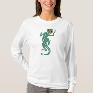 Camiseta Buggi Green Lizard Artistic Clipart-27847