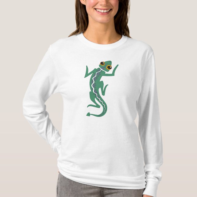 Camiseta Buggi Green Lizard Artistic Clipart-27847 (Anverso)