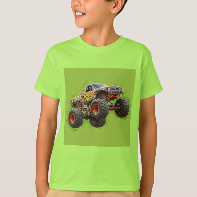 Camiseta Buggy amarillo, de Natasha Us (Anverso)