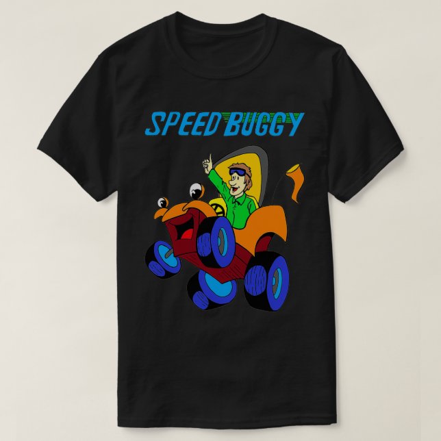 Camiseta buggy de velocidad  (Diseño del anverso)