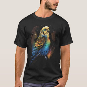 Camiseta Bugie Space Budgerigar Parakeet Bird