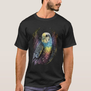 Camiseta Bugie Space Budgerigar Parakeet Bird 2