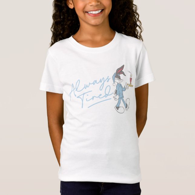 Camiseta BUGS BUNNY™ Always Tired (Anverso)