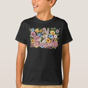 Camiseta BUGS BUNNY™ Bordado Floral Gráfico
