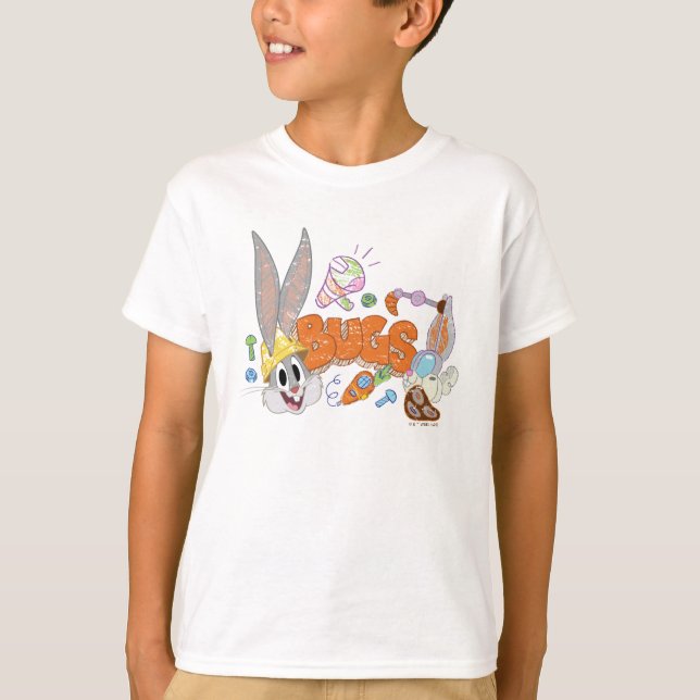 Camiseta BUGS BUNNY BUILDERS™| BUGS BUNNY™ Sketch Art (Anverso)