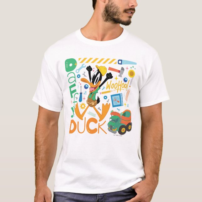 Camiseta BUGS BUNNY BUILDERS™| DAFFY DUCK™ Herramientas de  (Anverso)