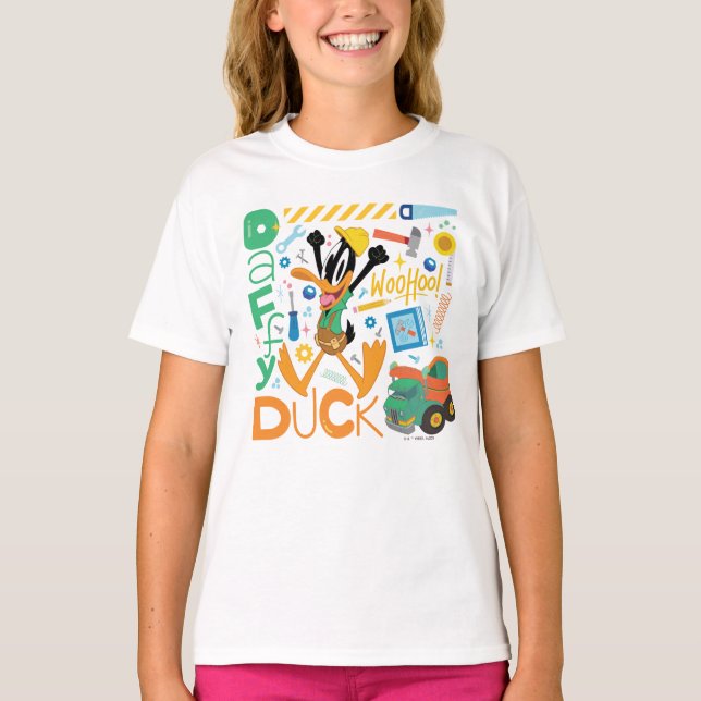 Camiseta BUGS BUNNY BUILDERS™| DAFFY DUCK™ Herramientas de  (Anverso)
