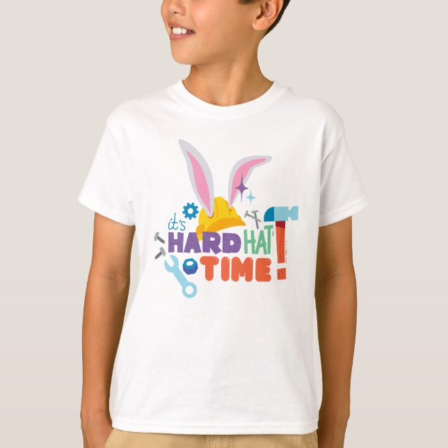 Camiseta BUGS BUNNY BUILDERS™| Es tiempo de Gorra duro (Anverso)