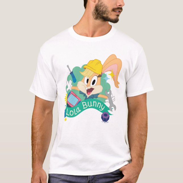 Camiseta BUGS BUNNY BUILDERS™| Gráfico de Personaje de Lola (Anverso)