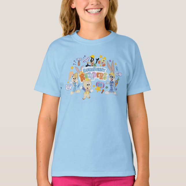 Camiseta BUGS BUNNY BUILDERS™| Grupo de Arte de Boceto (Anverso)