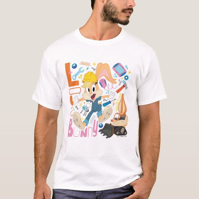 Camiseta BUGS BUNNY BUILDERS™| Herramientas de trabajo para (Anverso)