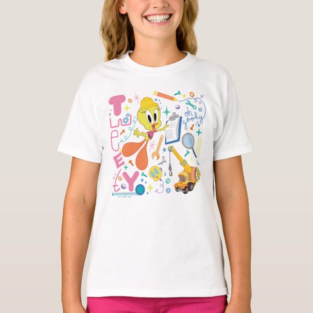 Camiseta BUGS BUNNY BUILDERS™| Herramientas de trabajo TWEE (Anverso)