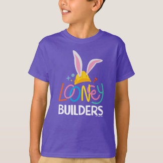 Camiseta BUGS BUNNY BUILDERS™| Logotipo apilado de casco du