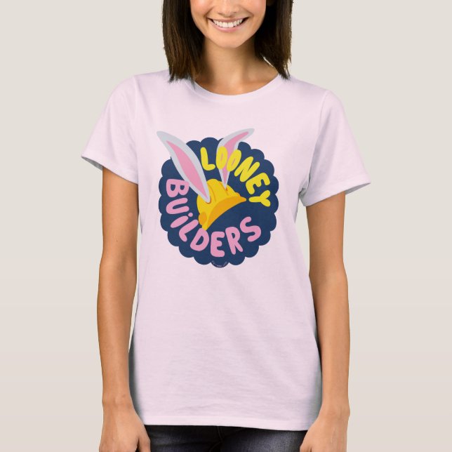 Camiseta BUGS BUNNY BUILDERS™| Logotipo de vieira de Gorra  (Anverso)
