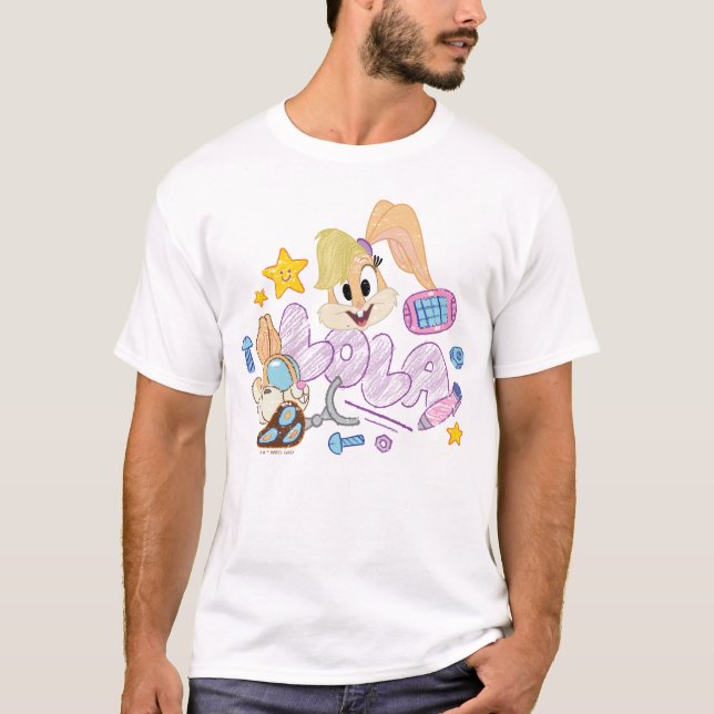 Camiseta BUGS BUNNY BUILDERS™| Lola Sketch Art (Anverso)