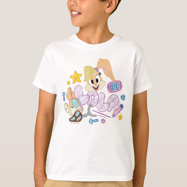 Camiseta BUGS BUNNY BUILDERS™| Lola Sketch Art (Anverso)