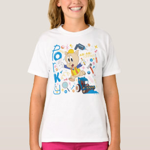 Camiseta BUGS BUNNY BUILDERS™  Porky Pig Work Tools
