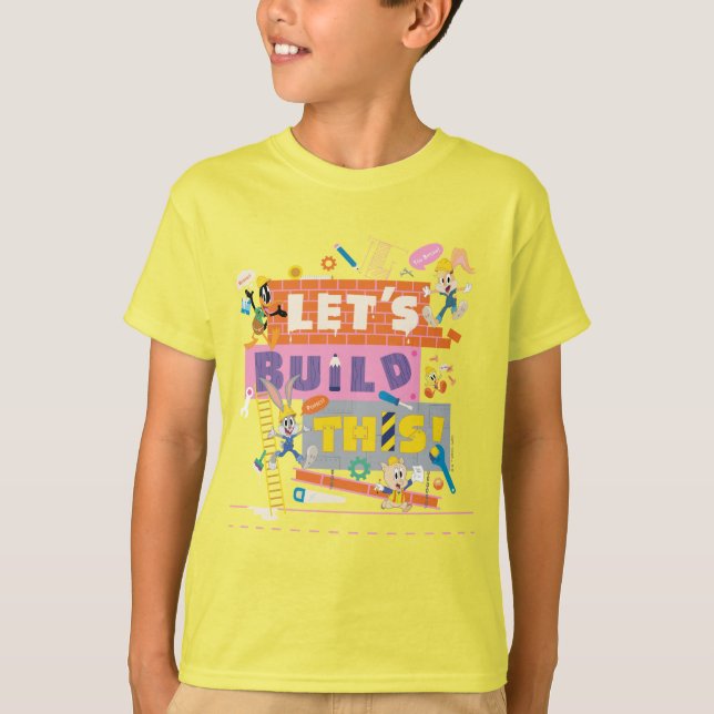 Camiseta BUGS BUNNY BUILDERS™| Sitio de trabajo "Let's Buil (Anverso)