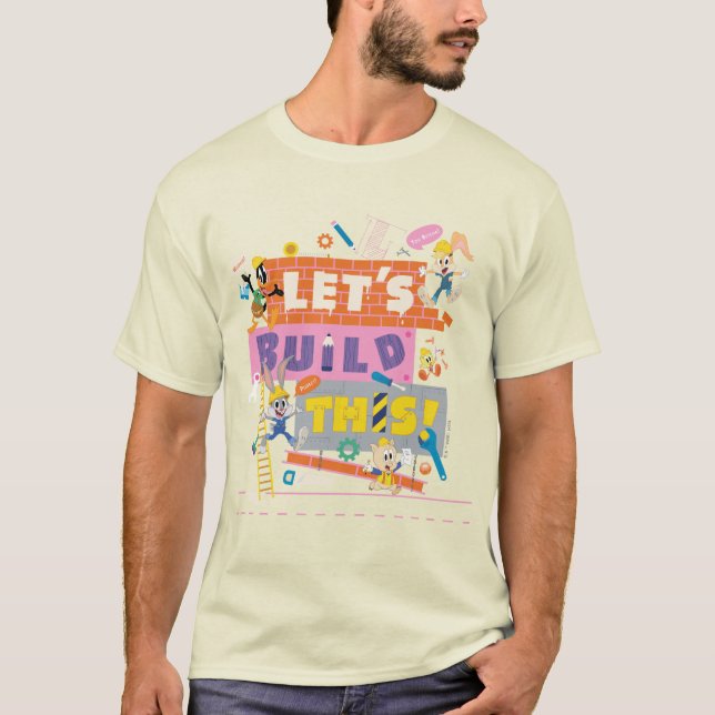 Camiseta BUGS BUNNY BUILDERS™| Sitio de trabajo "Let's Buil (Anverso)