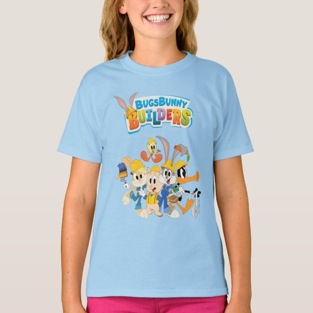 Camiseta BUGS BUNNY BUILDERS™| The Looney Builders Group (Anverso)