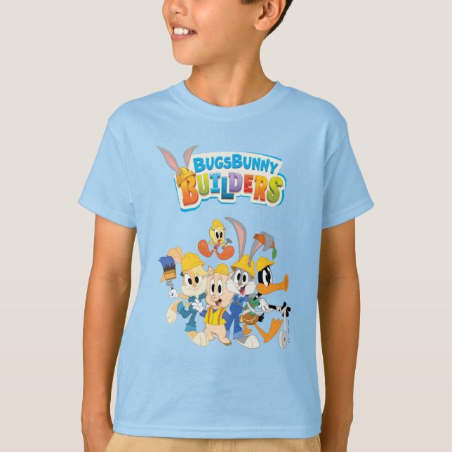 Camiseta BUGS BUNNY BUILDERS™| The Looney Builders Group (Anverso)