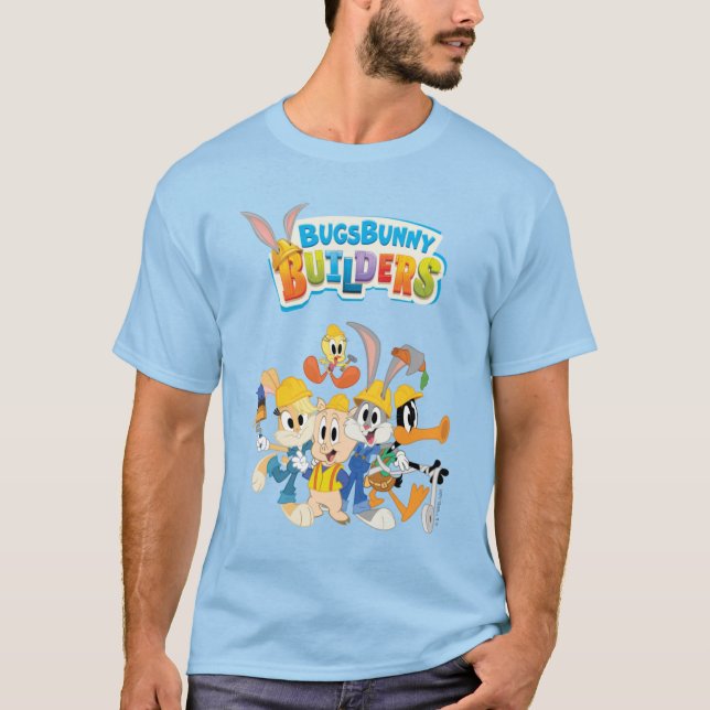 Camiseta BUGS BUNNY BUILDERS™| The Looney Builders Group (Anverso)