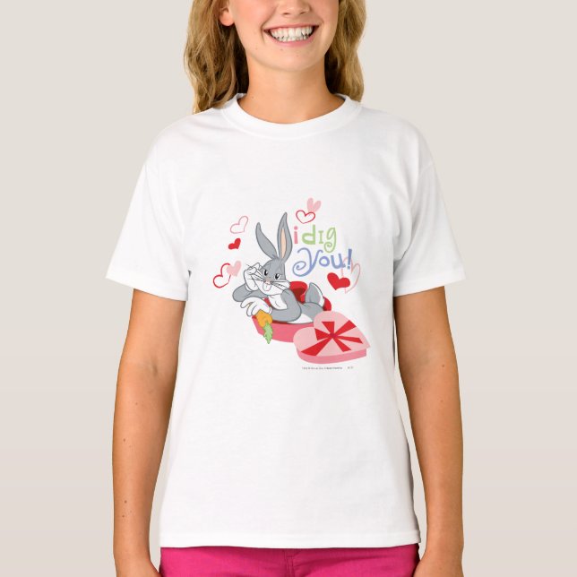 Camiseta BUGS BUNNY™ I Dig You! (Anverso)