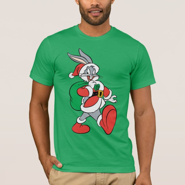 Camiseta BUGS BUNNY™ Santa Claus (Anverso)