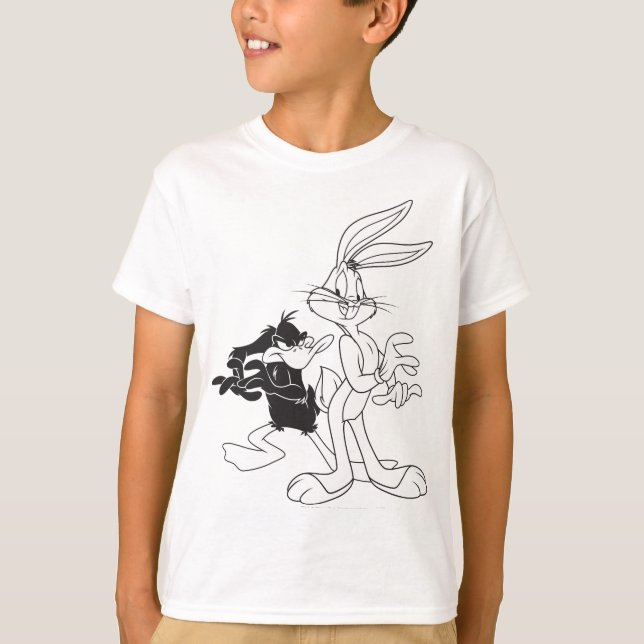 Camiseta BUGS BUNNY™ y DAFFY DUCK™ (Anverso)