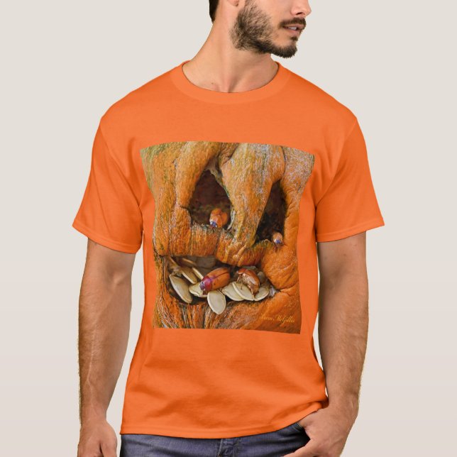 Camiseta Bugs de calabaza de Halloween (Anverso)