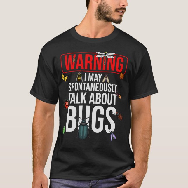 Camiseta Bugs de la recopilación de fallos de insectos de S (Anverso)