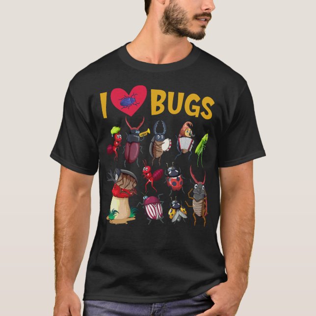Camiseta Bugs de la recopilación de insectos de S2 (41) (Anverso)