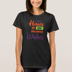 Camiseta Bugs Hisses Wire Cute Halloween para hombres mujer