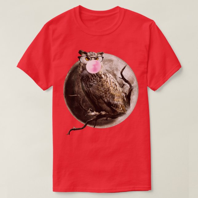 Camiseta Búho (Diseño del anverso)