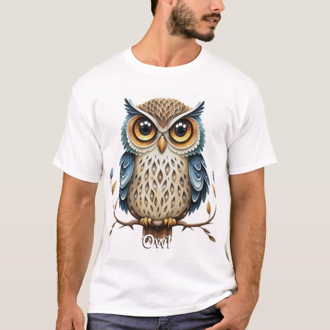 Camiseta Búho (Anverso)