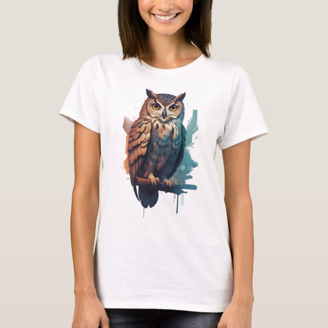 Camiseta búho (Anverso)