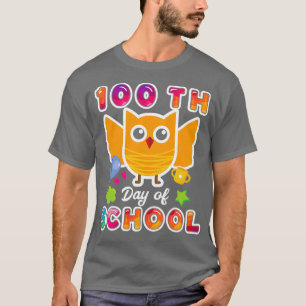 Camiseta Búho 100° día de clases