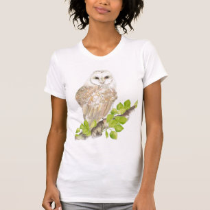 Camiseta Búho acuarela