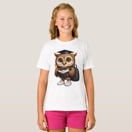 Camiseta Búho Adorable De Vuelta a la Escuela | La Intelige
