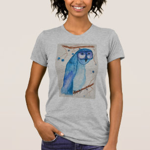 Camiseta Búho azul