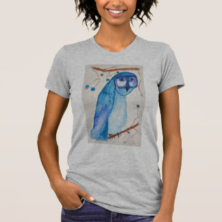 Camiseta Búho azul