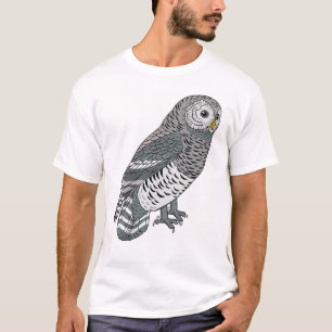 Camiseta Búho barrado