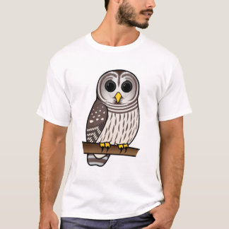 Camiseta Búho barrado del dibujo animado