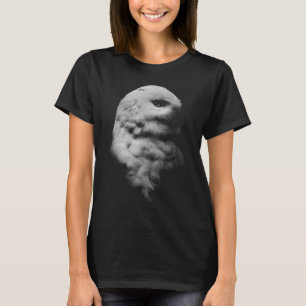 Camiseta búho blanco