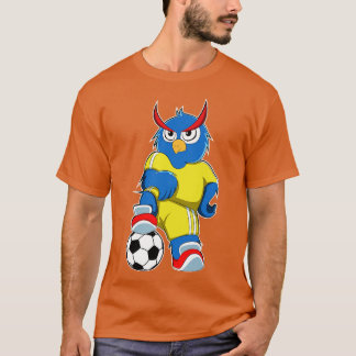 Camiseta Búho como jugador con bola